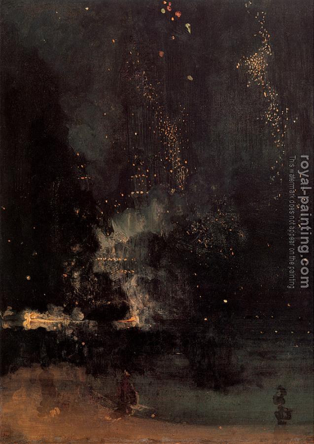 James Abbottb McNeill Whistler : The Falling Rocket